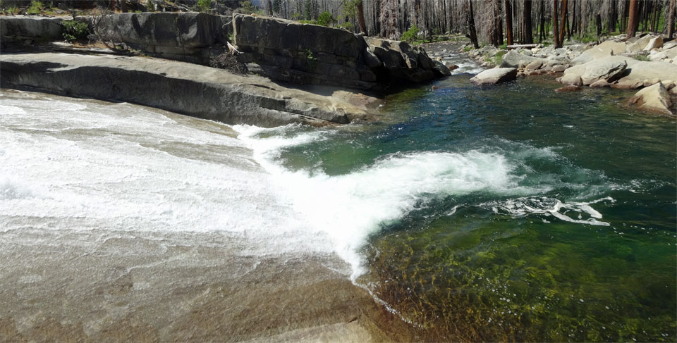 Photo of upper Merced River, Yosemite National Park, CA