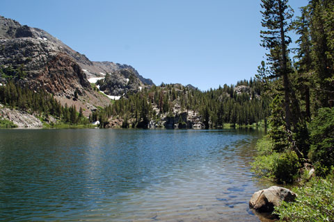 Arrowhead Lake, Mammoth Lakes, Mono County, California
