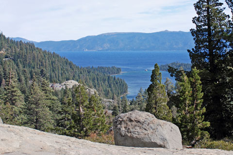 Emerald Bay and Lake Tahoe, El Dorado County, California