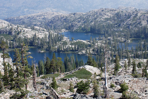 Five Lakes Basin, Nevada County, California