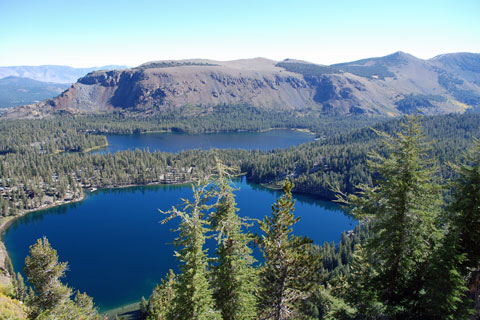 Lake George and Lake Mary, Mammoth Lakes, Mono County, California