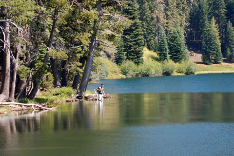 Milk Lake, Grouse Ridge,, Nevada County, California