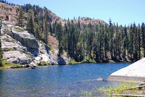 Round Lake, Grouse Ridge, Nevada County, California
