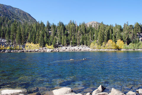 Upper Sherwin Lake, Mammoth Lakes, Mono County, California