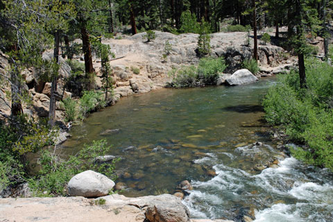 Stanislaus River at Kennedy Meadows, Tuolumne County, California