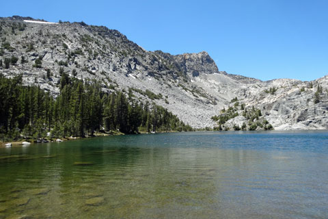 Lower Graveyard Lake, John Muir Wilderness, Fresno County, California